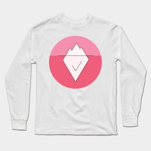 Iceberg Pink Long Sleeve T-Shirt